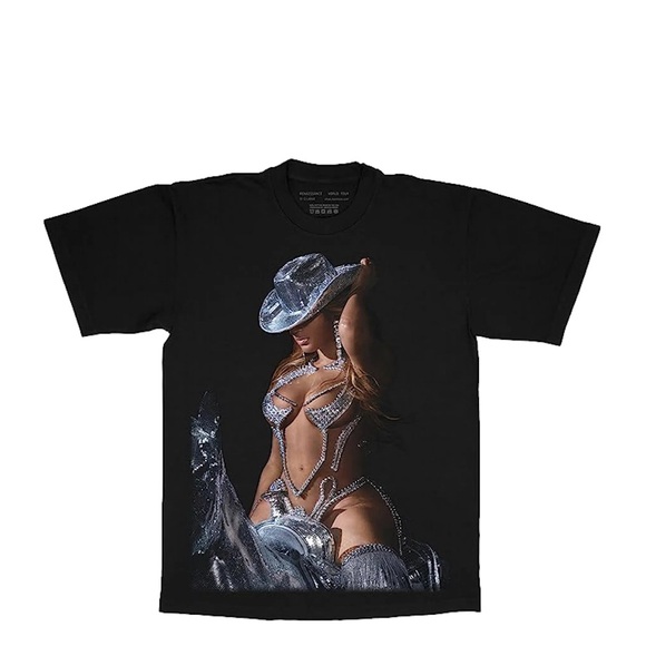 Large Oversized Beyonce Renaissance Tour T-Shirt - Picture 4 of 8
